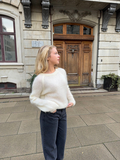 Zuzanna mohair knit - White